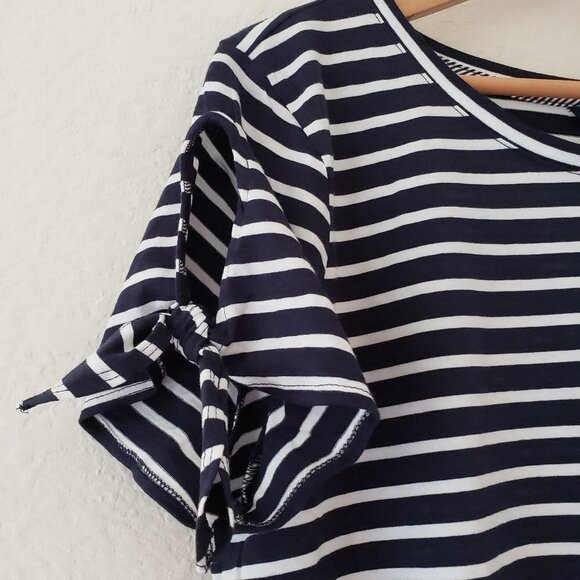 NWT - Nautica Ladies' Tie Sleeve Top - Size XXL - Picture 5 of 7